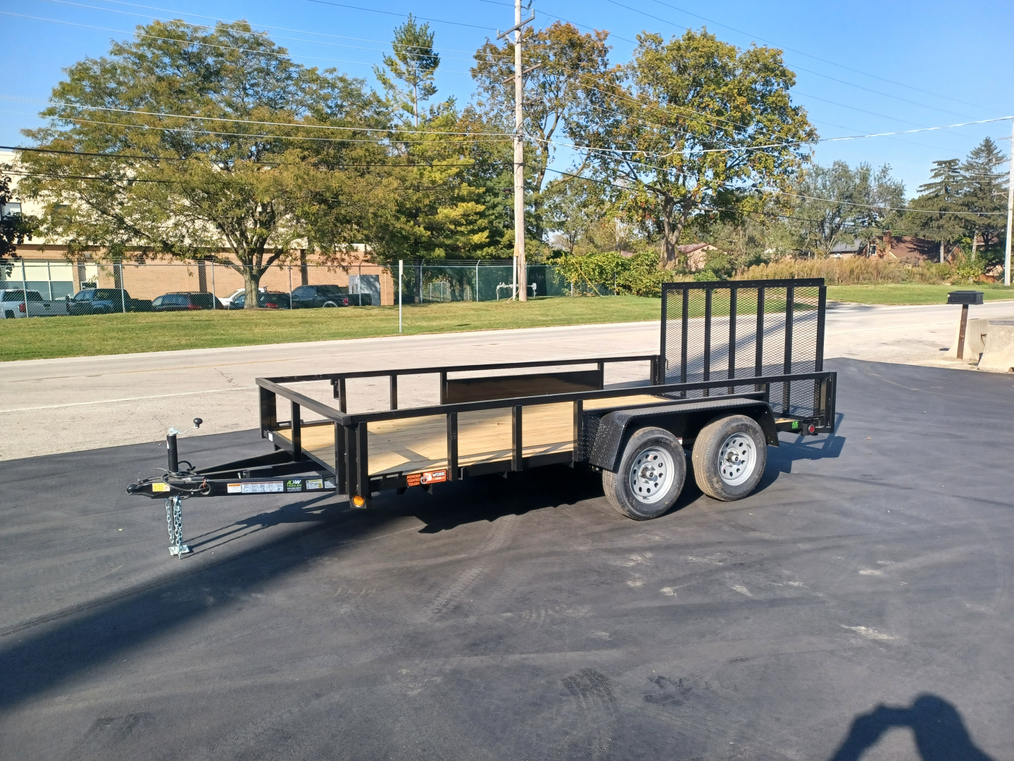 New 7X14 TANDEM UTILITY TRAILER