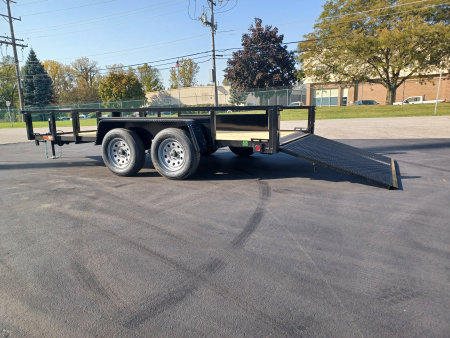 New 7X14 TANDEM UTILITY TRAILER