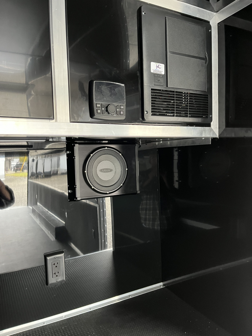 New 2026 Haulmark EDGE 34 Race Trailer With Turbo Package, Awning, Polycor, Insulated, Black Trim Package