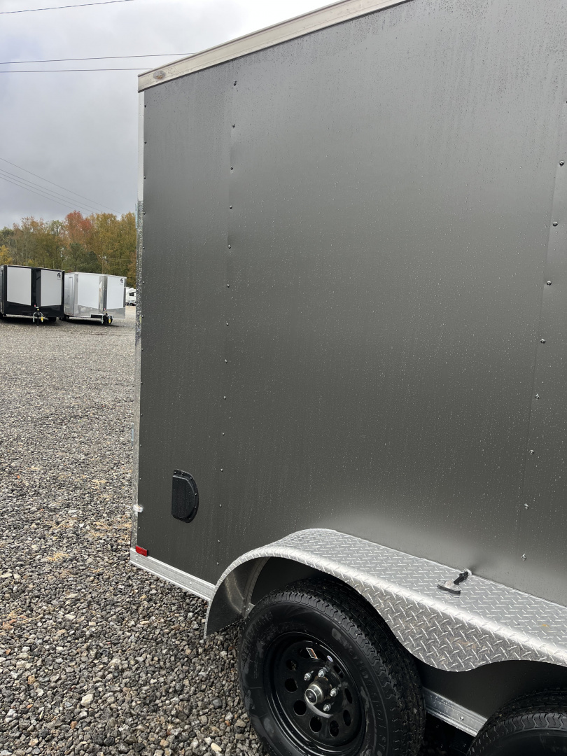 New 2026 Spartan 7X14 Enclosed Trailer, Polycor Exterior, Tandem Axle, StableDeck, 7K GVWR