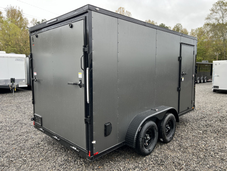 New 2026 Spartan 7X14 Enclosed Trailer, Preferred Package, Polycor Exterior, Tandem Axle, StableDeck, 7K GVWR