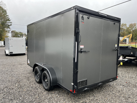 New 2026 Spartan 7X14 Enclosed Trailer, Preferred Package, Polycor Exterior, Tandem Axle, StableDeck, 7K GVWR