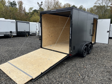 New 2026 Spartan 7X14 Enclosed Trailer, Preferred Package, Polycor Exterior, Tandem Axle, StableDeck, 7K GVWR