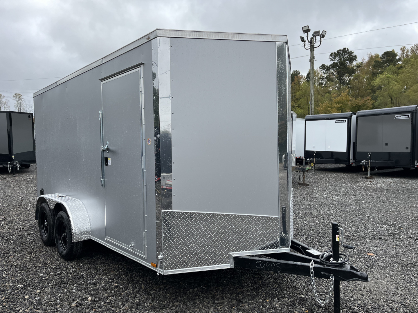 New 2026 Spartan 7X14 Enclosed Trailer With 7' Interior, Polycor Exterior, Tandem Axle, StableDeck, 7K GVWR