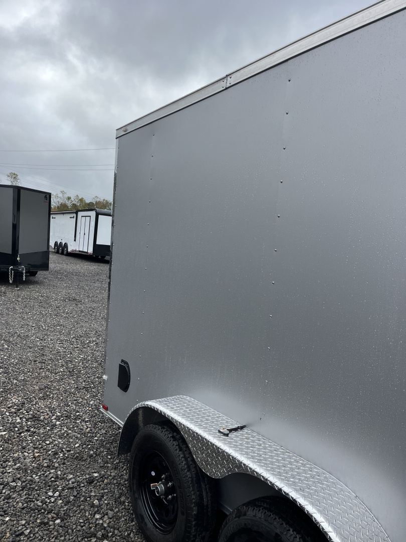 New 2026 Spartan 7X14 Enclosed Trailer With 7' Interior, Polycor Exterior, Tandem Axle, StableDeck, 7K GVWR