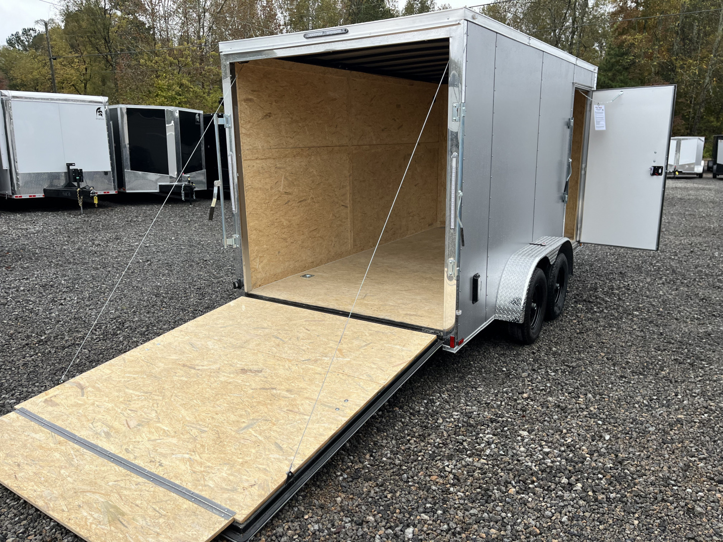 New 2026 Spartan 7X14 Enclosed Trailer With 7' Interior, Polycor Exterior, Tandem Axle, StableDeck, 7K GVWR