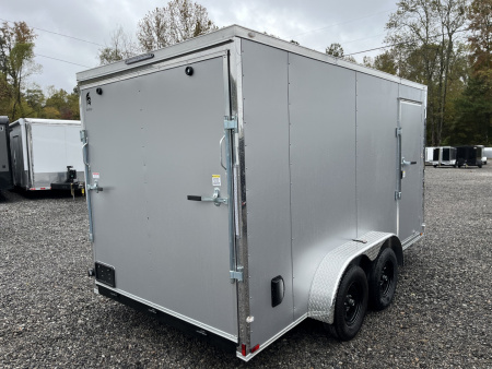 New 2026 Spartan 7X14 Enclosed Trailer With 7' Interior, Polycor Exterior, Tandem Axle, StableDeck, 7K GVWR
