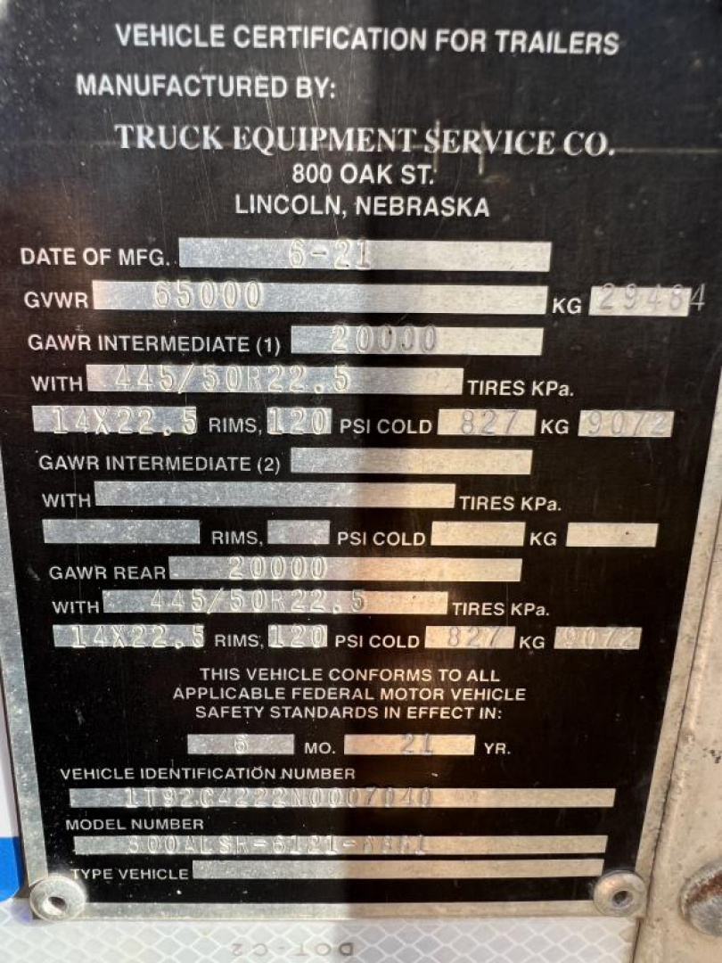 Used 2022 Cornhusker HOPPER Grain Hopper