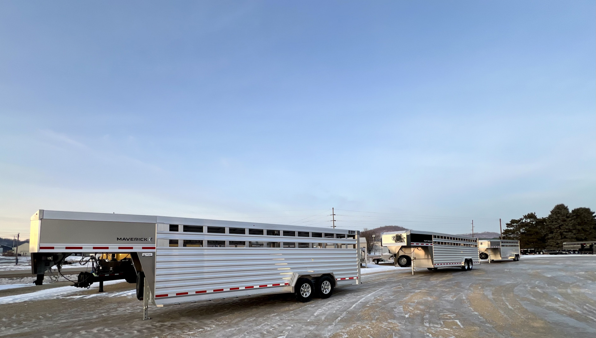 New 2026 EBY MAVERICK Stock / Stock Combo Trailer