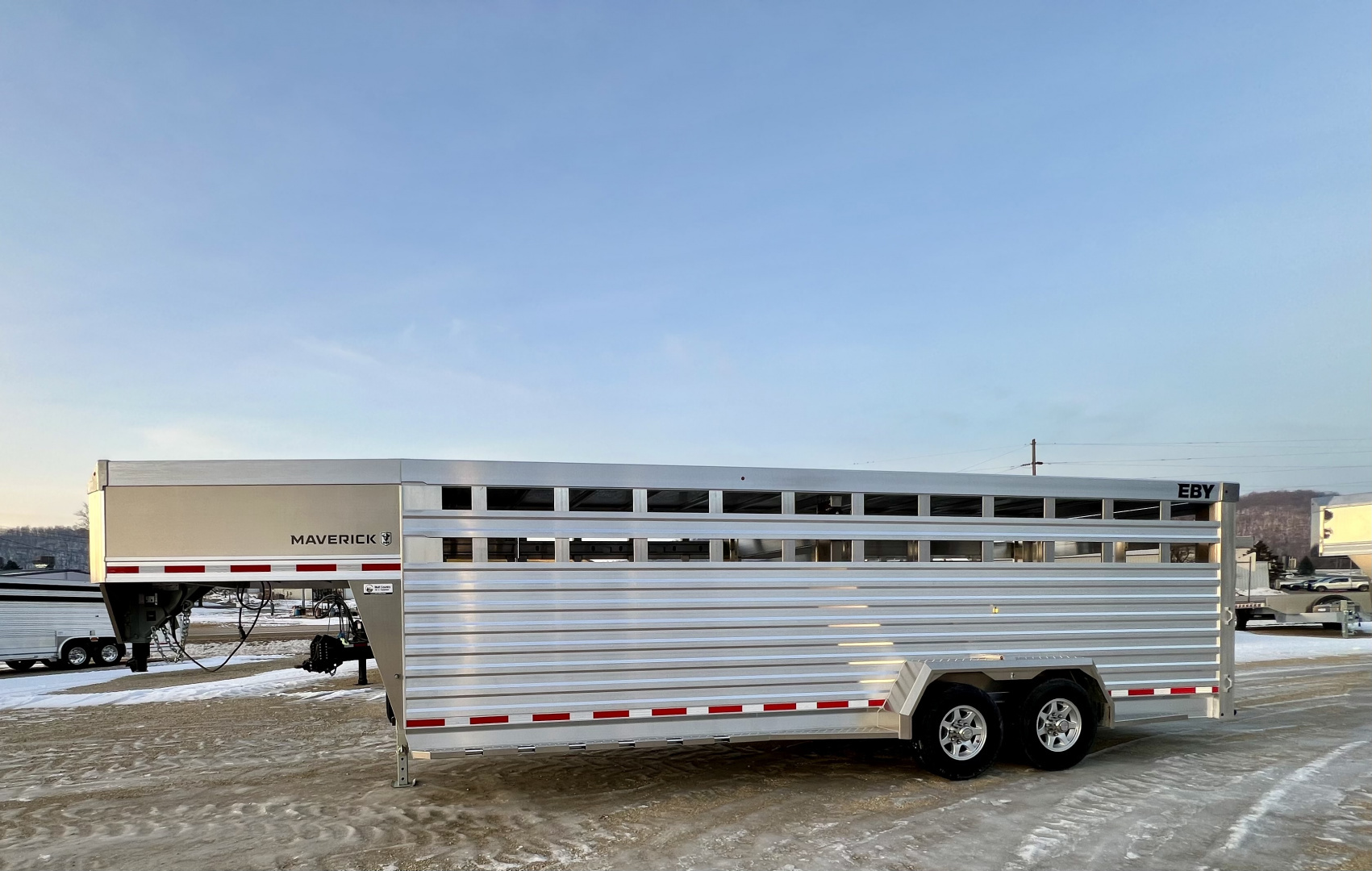 New 2026 EBY MAVERICK Stock / Stock Combo Trailer