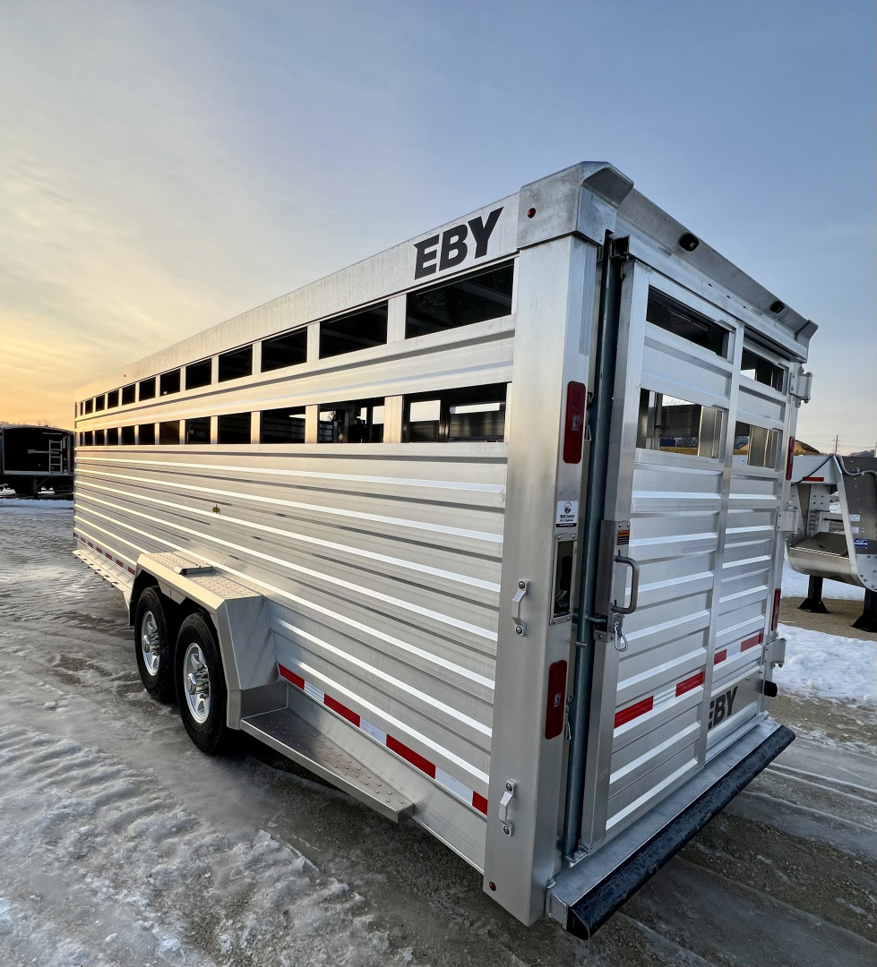 New 2026 EBY MAVERICK Stock / Stock Combo Trailer
