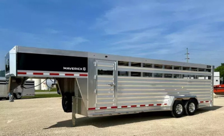 New 2026 EBY MAVERICK Stock / Stock Combo Trailer
