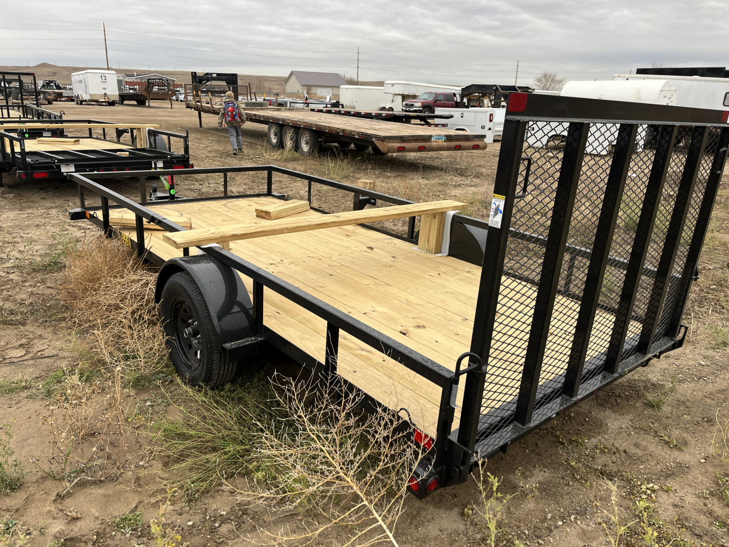 New 2026 Big Tex Trailers 35SA-14' Utility Trailer