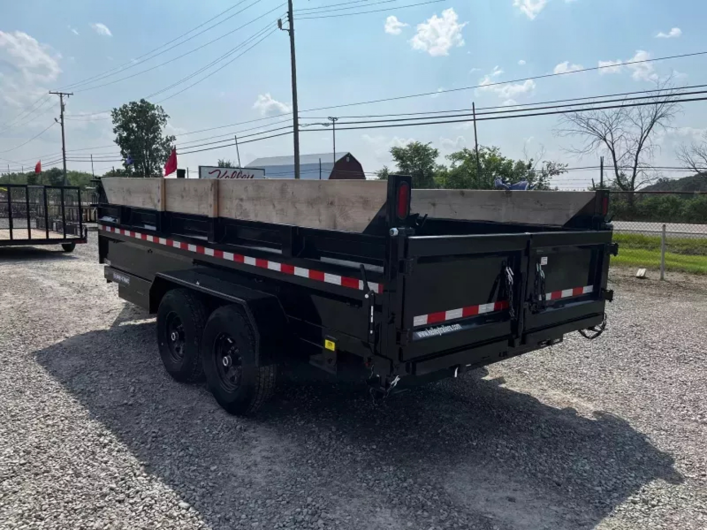 New 2025 Sure-Trac 82"x16 14K Telescopic Dump Trailer