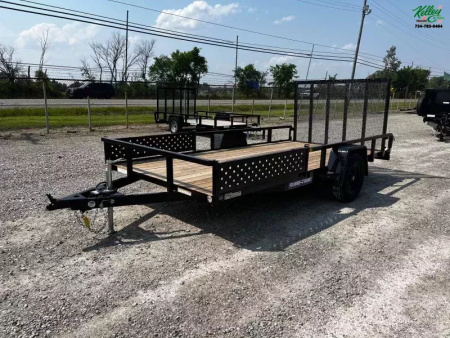 New 2025 Sure-Trac 7x14 Tube Top ATV Trailer 5K