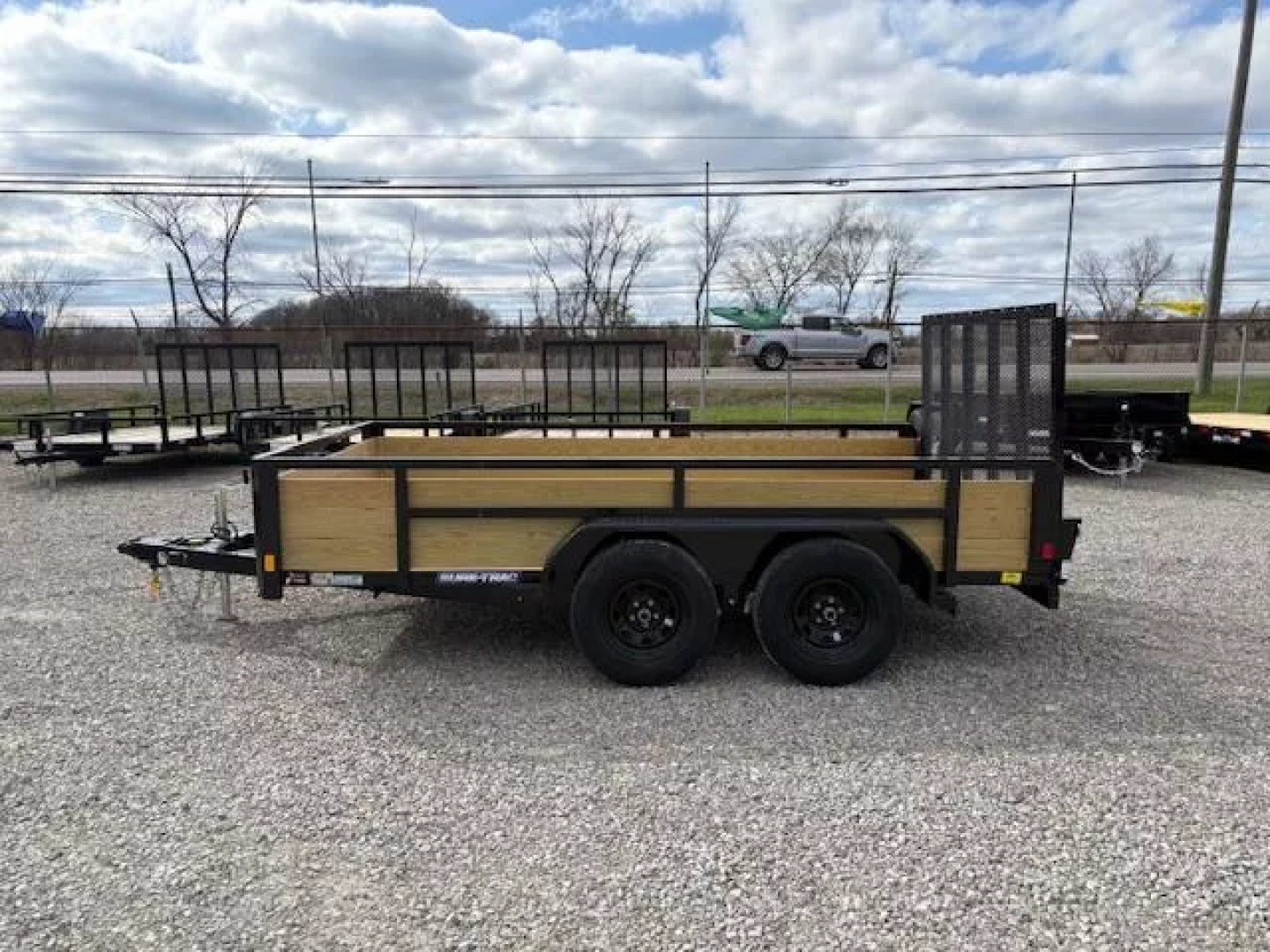 New 2025 Sure-Trac 7x12 7K 3-Board Utility Trailer