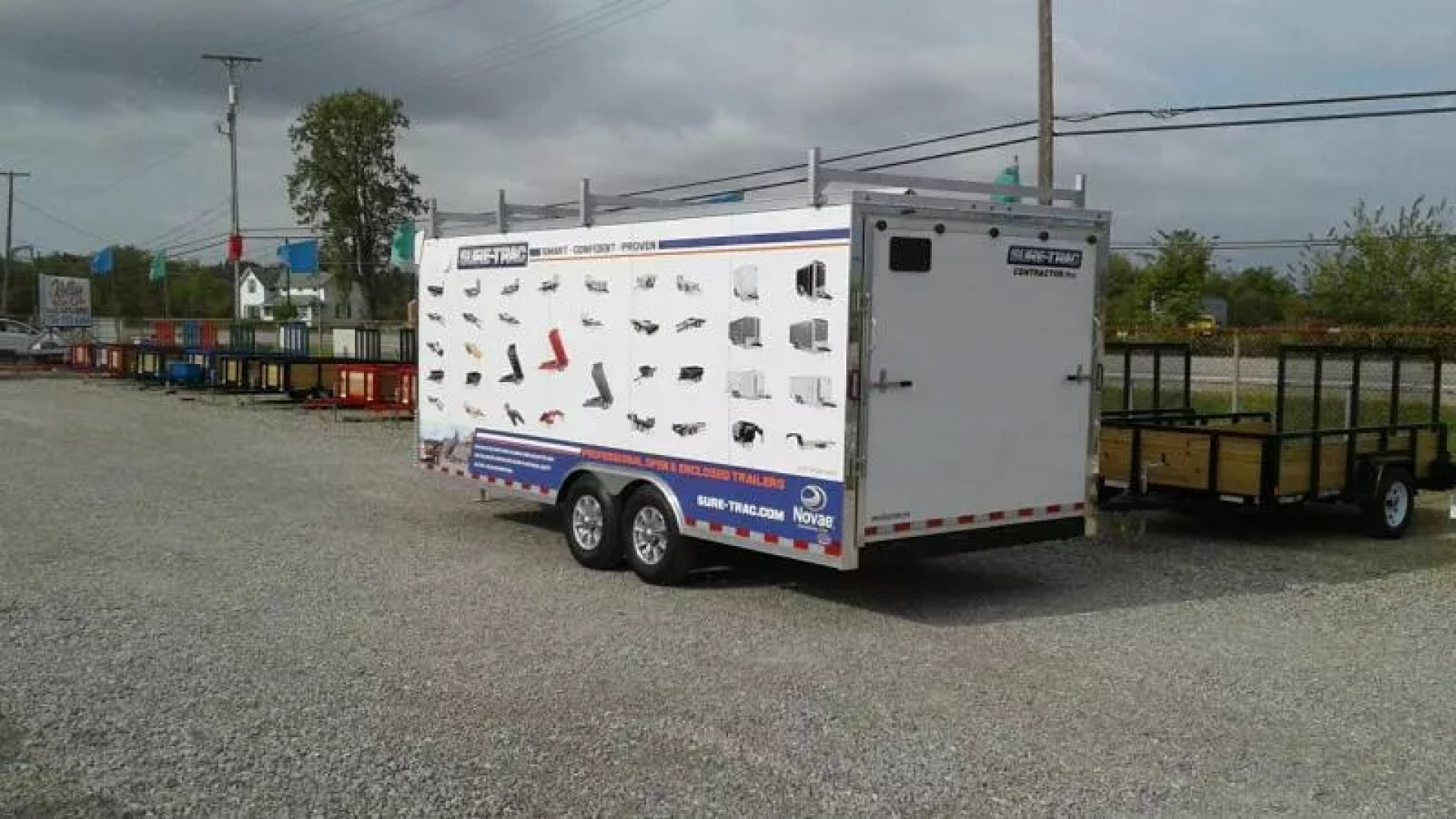 New 2025 Sure-Trac 8.5x20 14K Contractor Pro Enclosed Cargo Trailer
