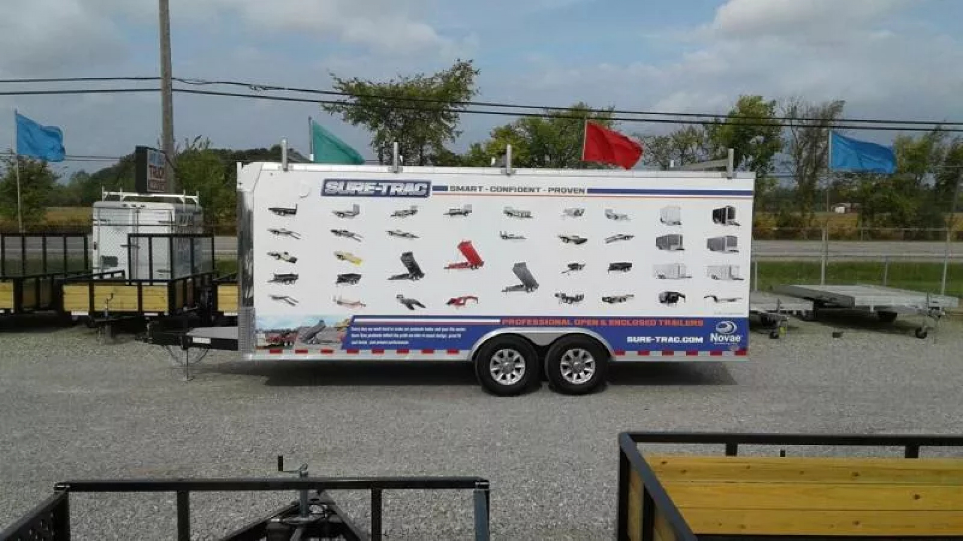 New 2025 Sure-Trac 8.5x20 14K Contractor Pro Enclosed Cargo Trailer