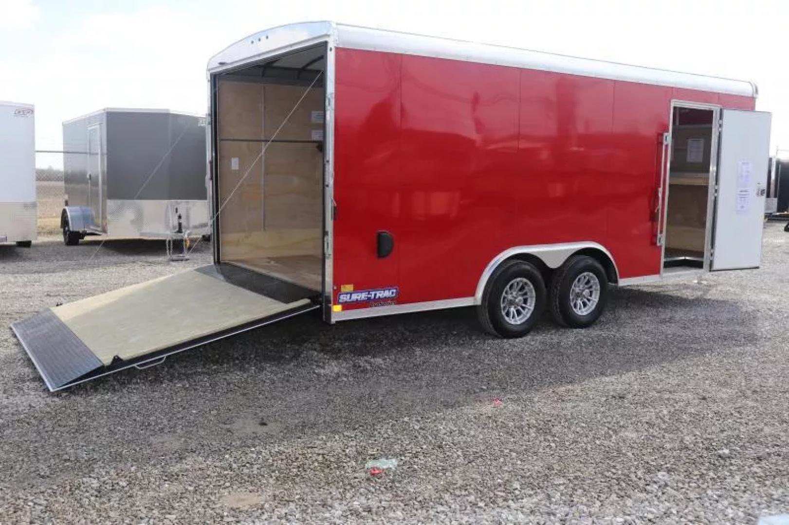 New 2025 Sure-Trac 8.5x18 10K Landscape Pro RT Cargo Trailer