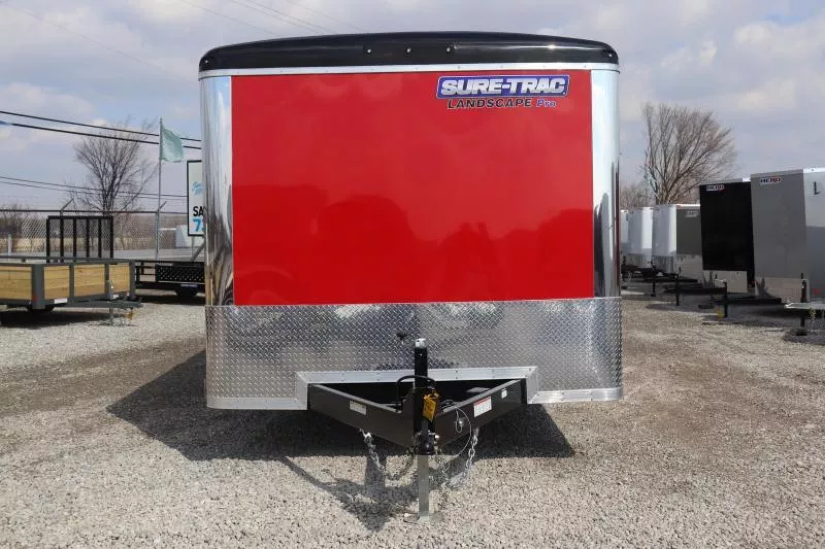New 2025 Sure-Trac 8.5x18 10K Landscape Pro RT Cargo Trailer