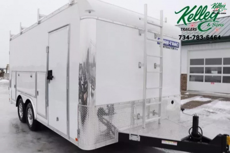 New 2025 Sure-Trac 8.5x16 10K Contractor Pro Enclosed Cargo Trailer