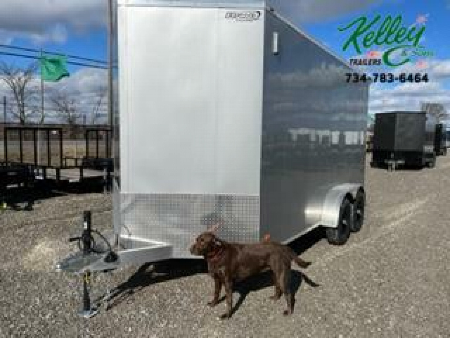 New 2023 Bravo Trailers Silver Star Aluminum 7x14 7K Cargo / Enclosed Trailer