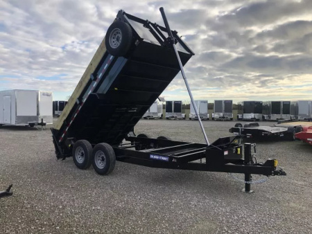 New 2025 Sure-Trac 82"x14 14K Low Pro Telescopic Dump