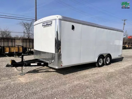 New 2025 Sure-Trac 8.5 x 20 Landscape Pro Enclosed Round Top Cargo Trailer  10K