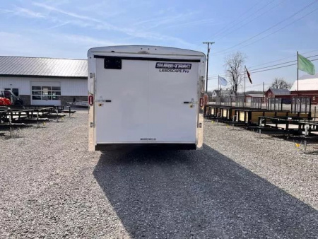 New 2025 Sure-Trac 8.5 x 20 Landscape Pro Enclosed Round Top Cargo Trailer  10K