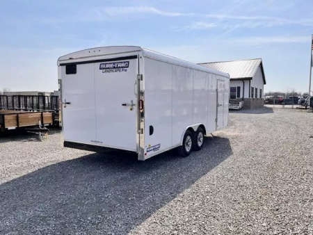 New 2025 Sure-Trac 8.5 x 20 Landscape Pro Enclosed Round Top Cargo Trailer  10K