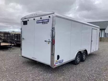 New 2025 Sure-Trac 8.5 x 20 Landscape Pro Enclosed Round Top Cargo Trailer  10K