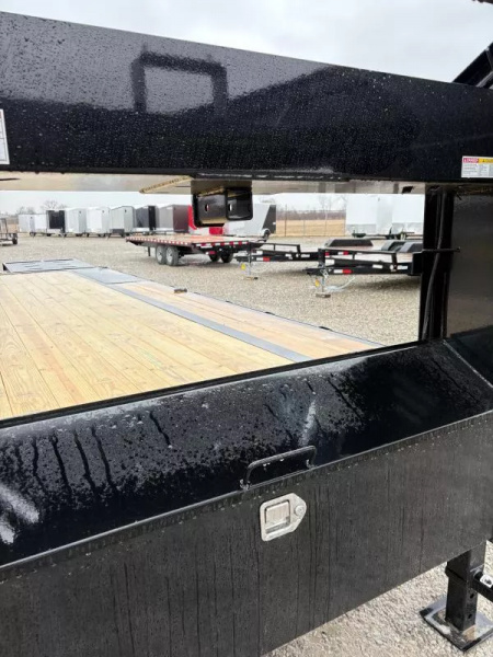 New 2025 Sure-Trac 8.5x20+5 Heavy Duty Low Profile Gooseneck Beavertail Deckover Trailer 15K