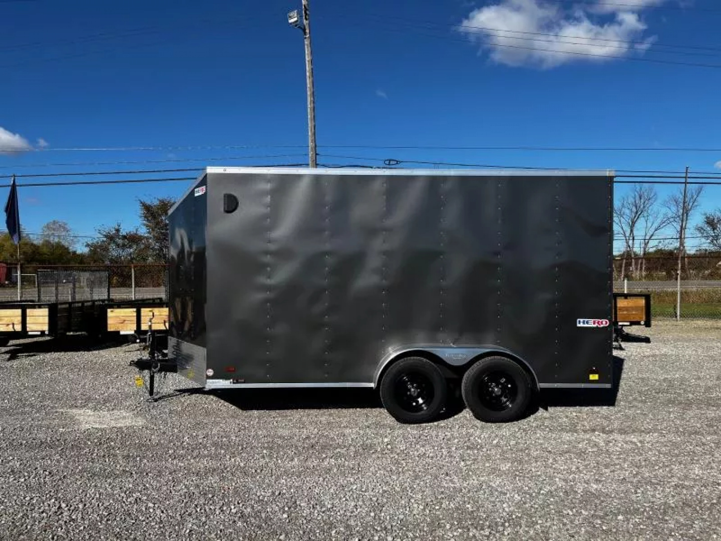 New 2026 Bravo Trailers 7x14 7K Hero Enclosed Trailer