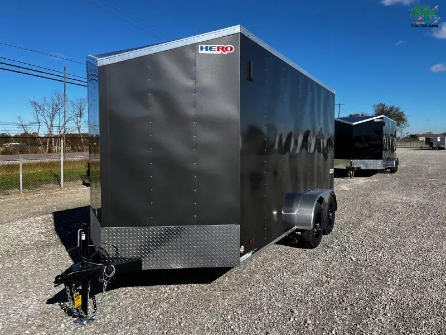 New 2026 Bravo Trailers 7x14 7K Hero Enclosed Trailer