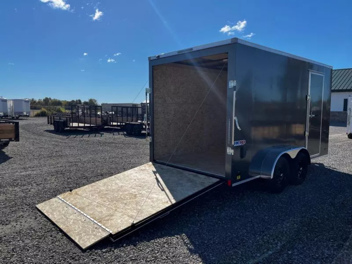 New 2026 Bravo Trailers 7x14 7K Hero Enclosed Trailer