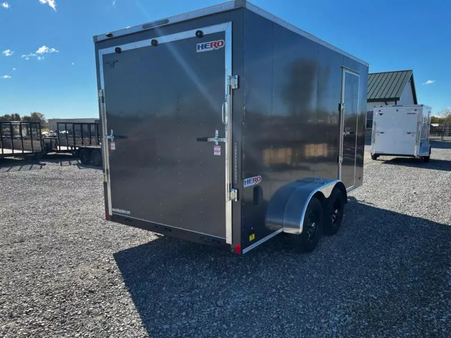 New 2026 Bravo Trailers 7x14 7K Hero Enclosed Trailer
