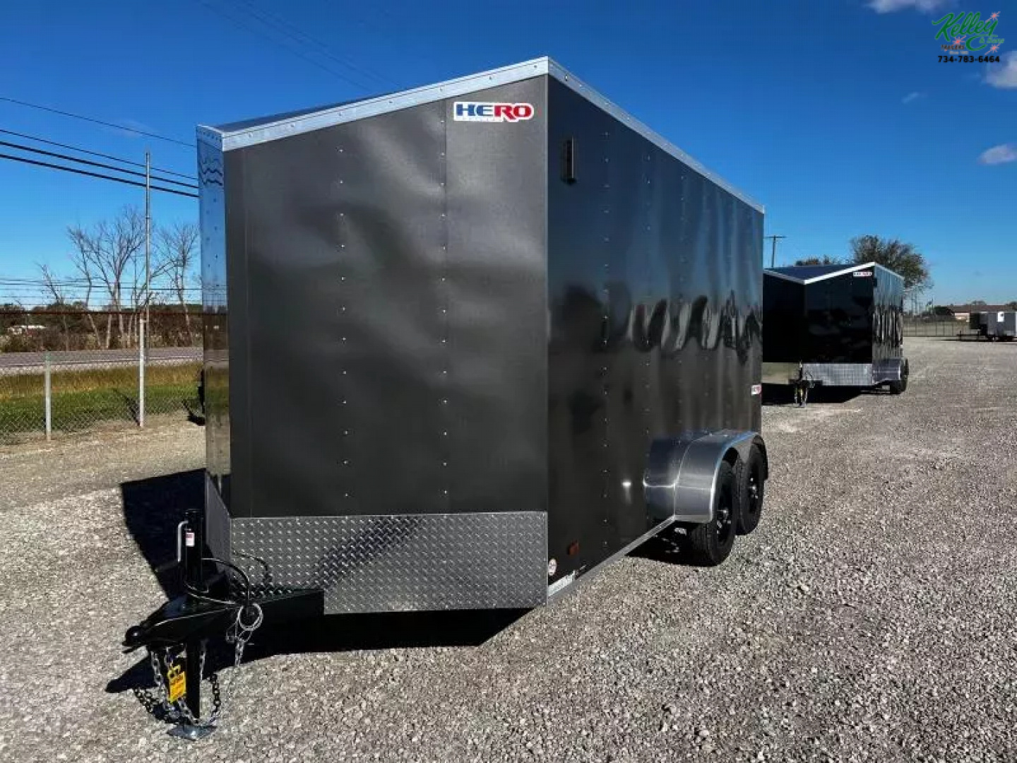 New 2026 Bravo Trailers 7x14 7K Hero Enclosed Trailer
