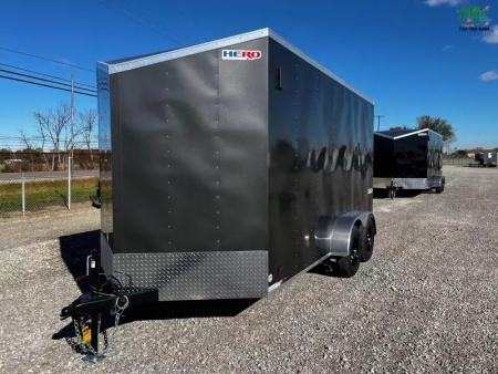 New 2026 Bravo Trailers 7x14 7K Hero Enclosed Trailer