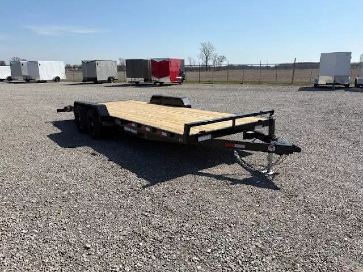 New 2026 Sure-Trac 7x20 10K Wood Deck Car Hauler