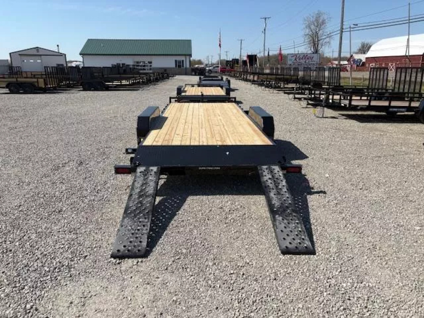 New 2026 Sure-Trac 7x20 10K Wood Deck Car Hauler