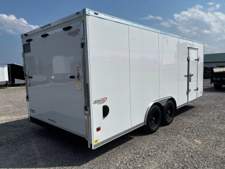 New 2025 Bravo Trailers 8.5x20 10K Green Pro Enclosed Trailer