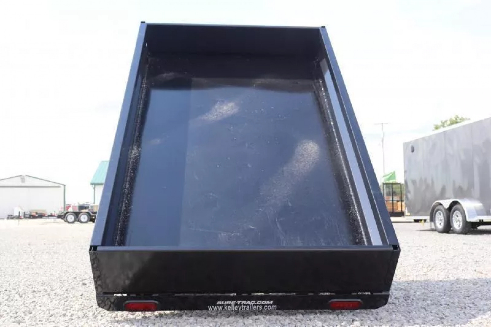 New 2025 Sure-Trac 4.5x8 Utility Dump Trailer