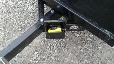 New 2025 Sure-Trac 4.5x8 Utility Dump Trailer