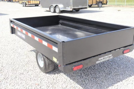 New 2025 Sure-Trac 4.5x8 Utility Dump Trailer