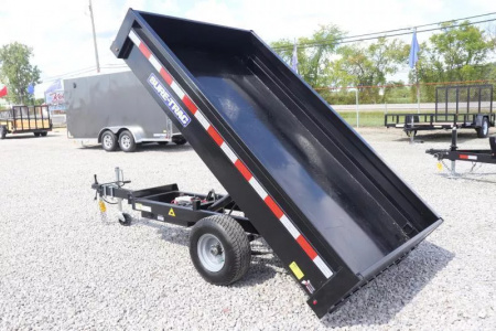 New 2025 Sure-Trac 4.5x8 Utility Dump Trailer