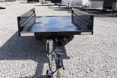 New 2025 Sure-Trac 4.5x8 Utility Dump Trailer