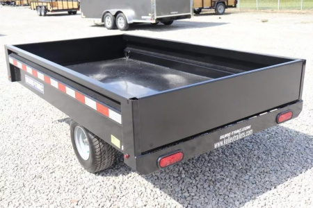 New 2025 Sure-Trac 4.5x8 Utility Dump Trailer