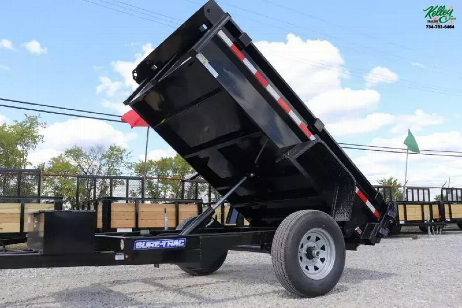 New 2025 Sure-Trac 62 x8 5K Single Ram Dump
