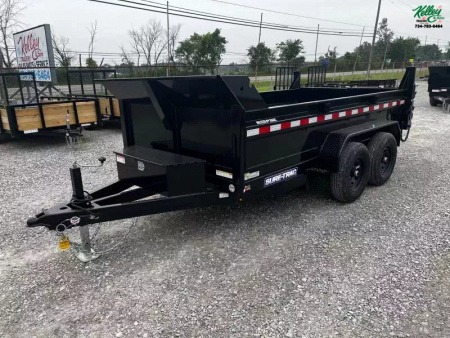 New 2025 Sure-Trac 72 x12 10K Single Ram Dump Trailer