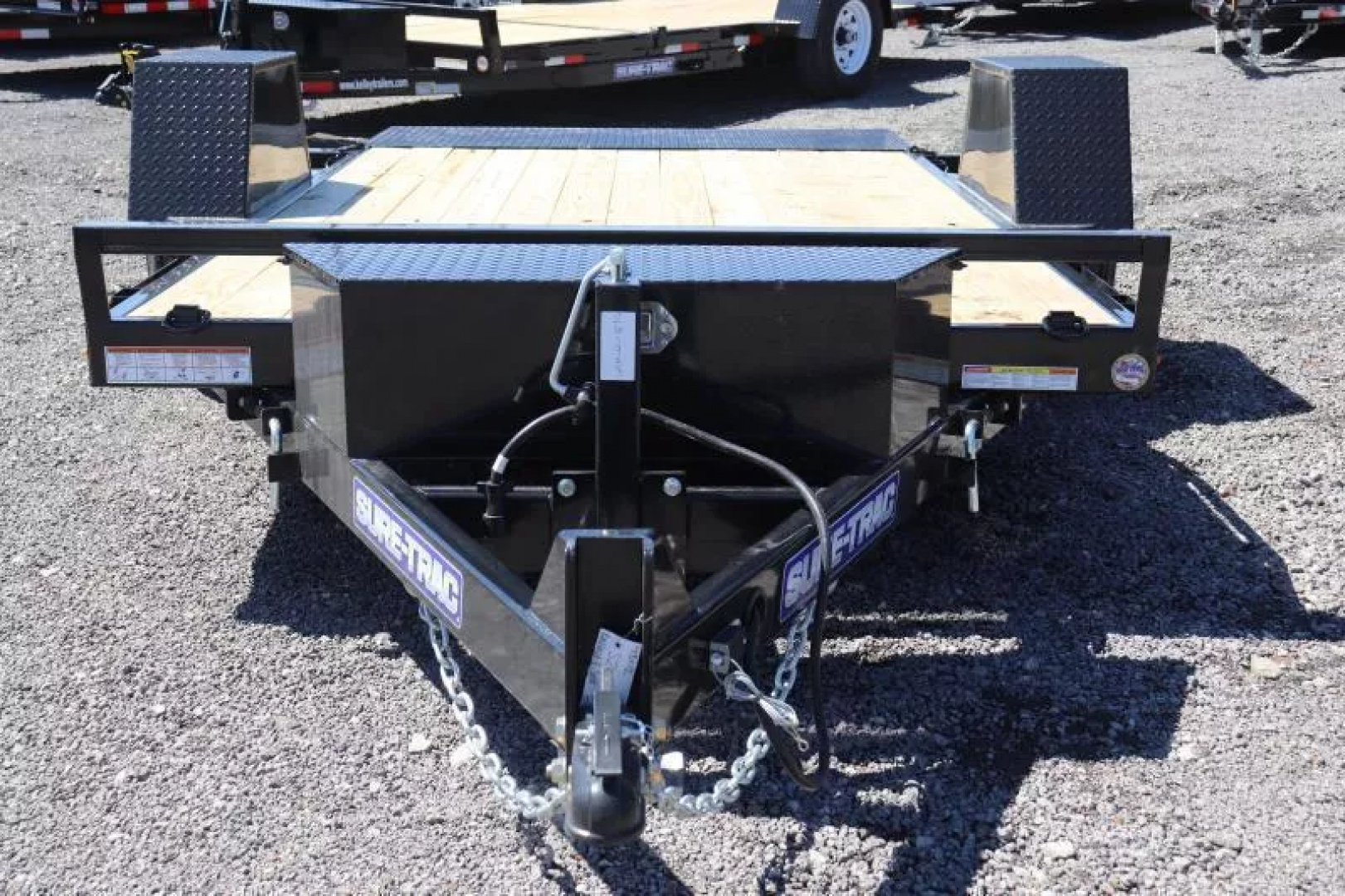 New 2025 Sure-Trac 78"x12 7.8K Tilt Bed Equipment Trailer